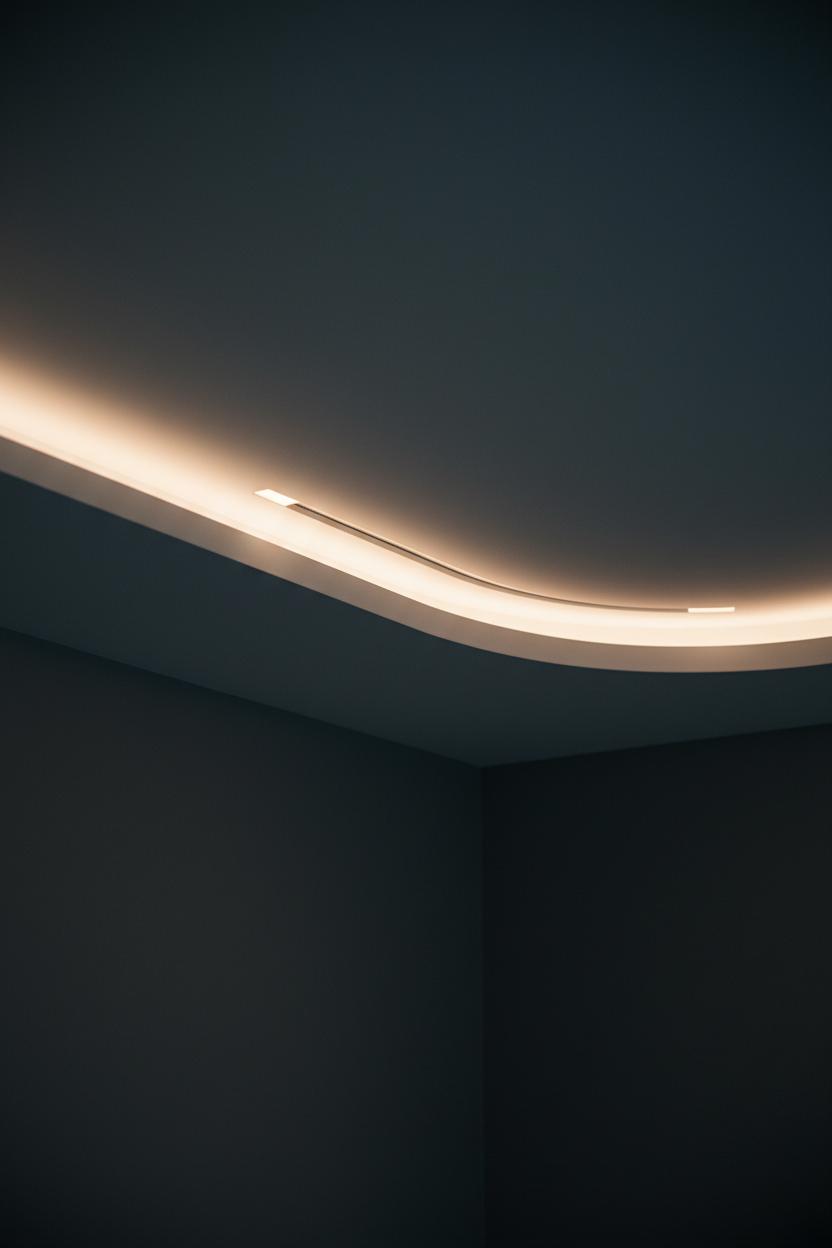 Concealed lighting profile