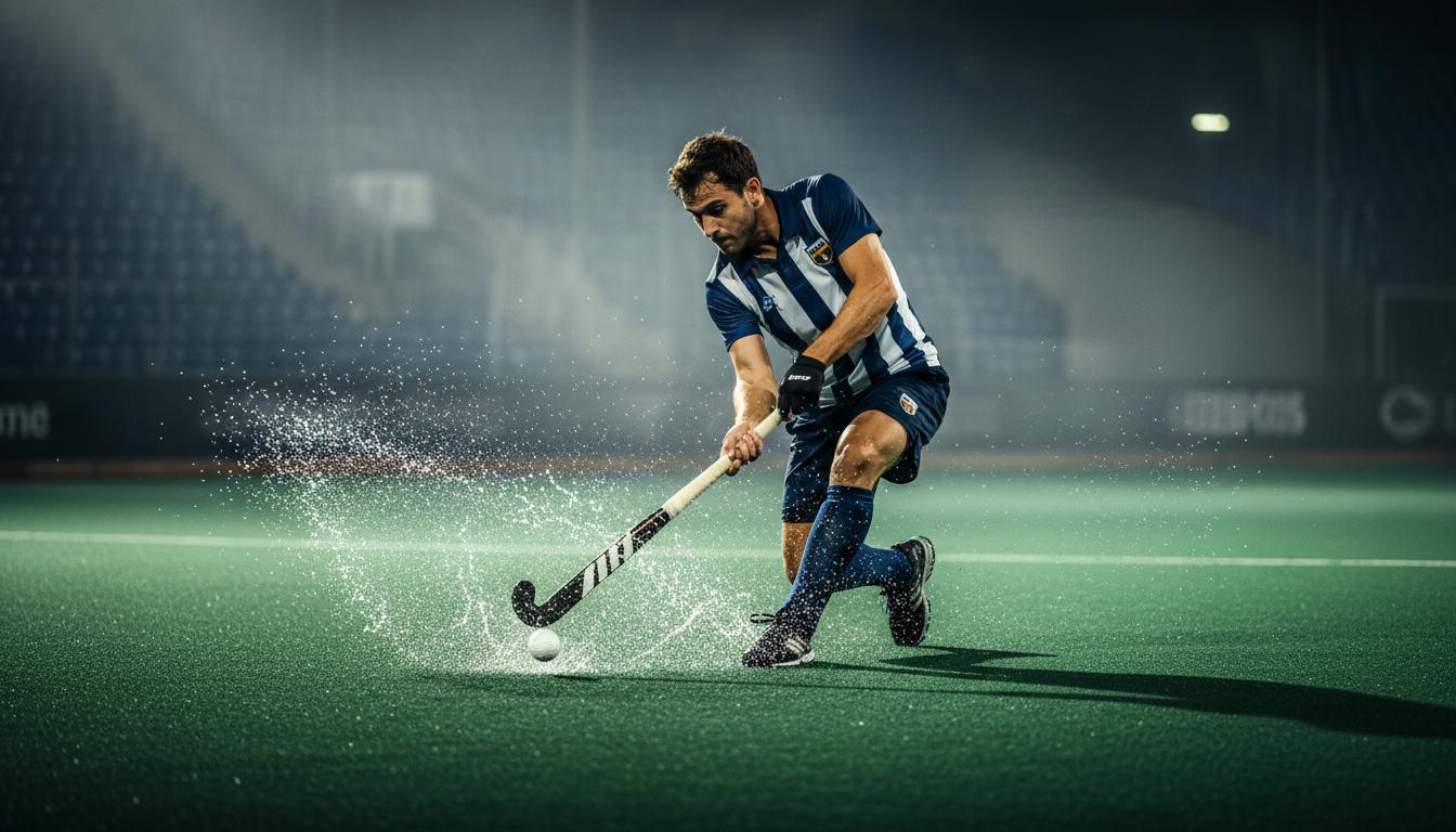 Hockey turf installation