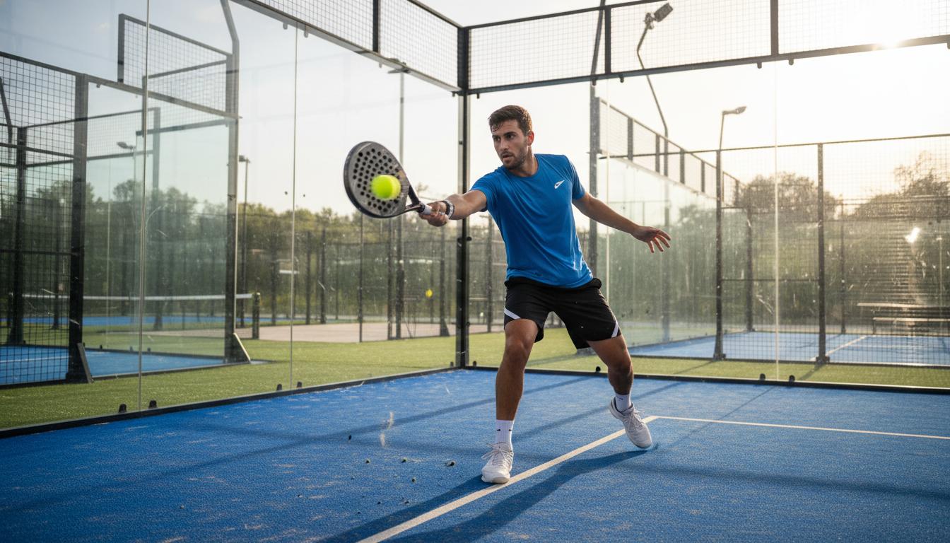 Padel court construction