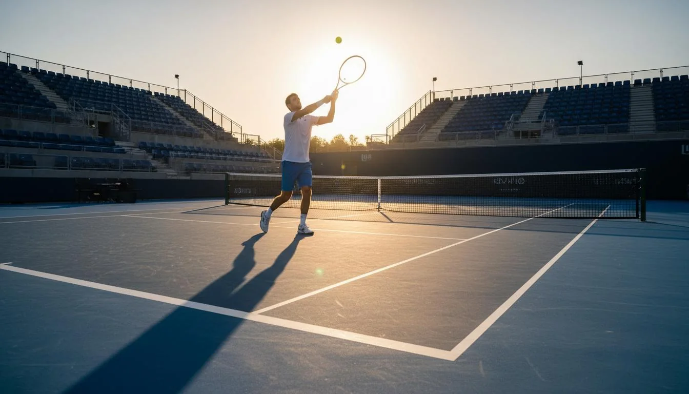 Tennis court construction