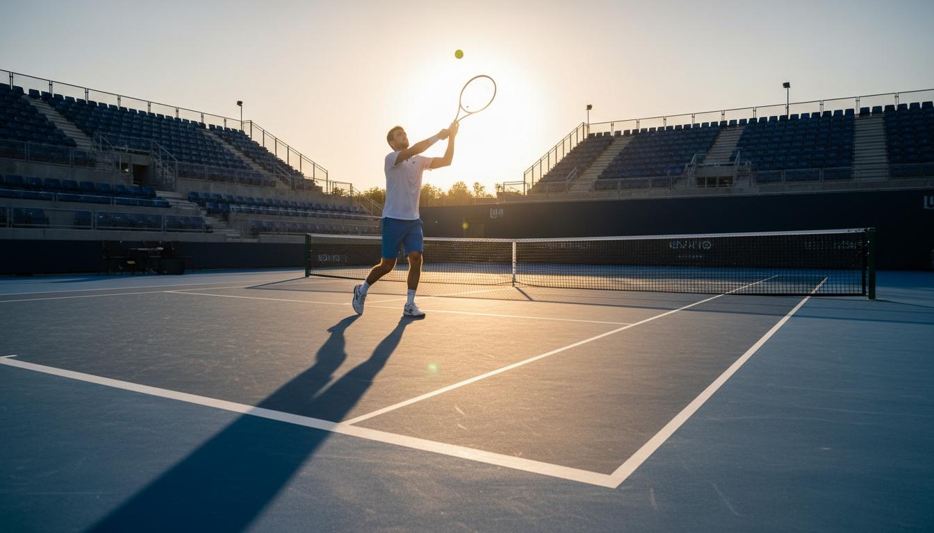 Tennis court construction
