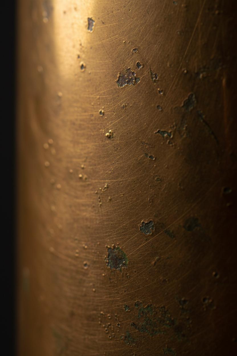 Antique brass finish